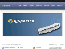 Tablet Screenshot of iqspectra.com